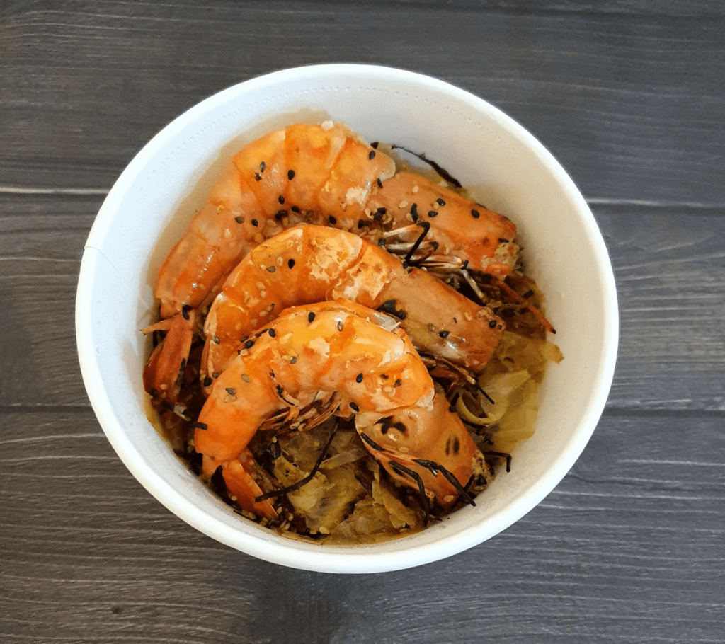 Miso Butter Prawn Pasta