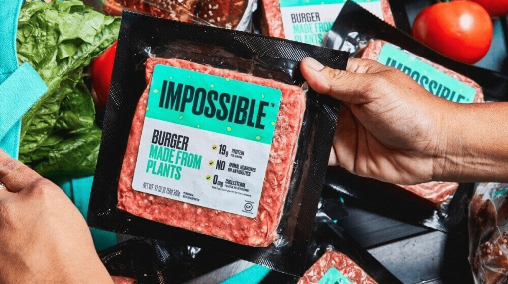 Meat alternative made from plants