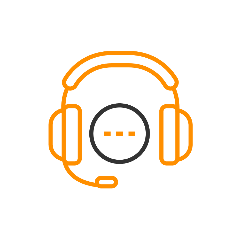 headphone call vector transparent