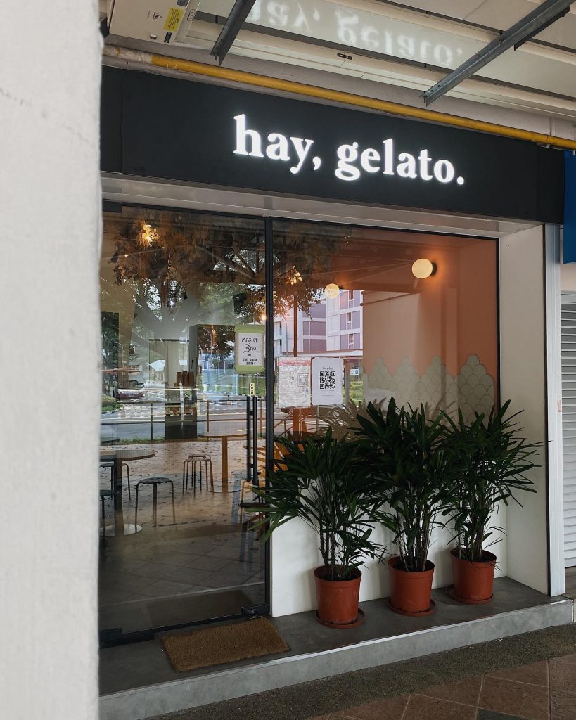 hey gelato shop