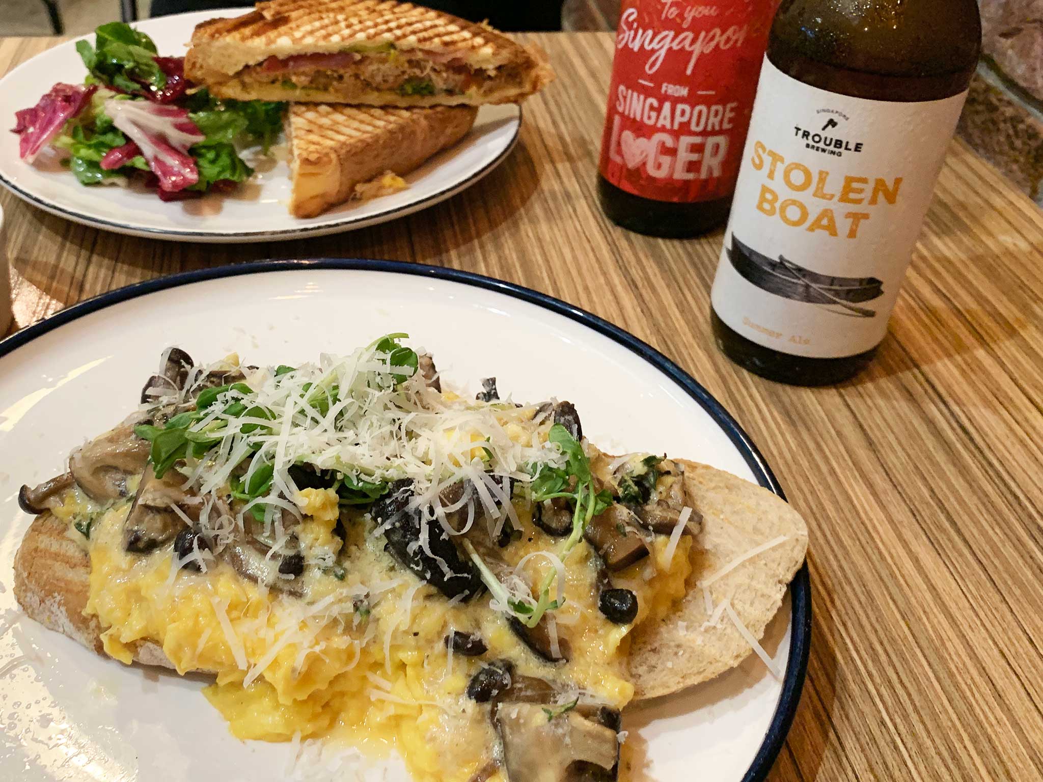 Refuel Cafe Dishes and Drinks