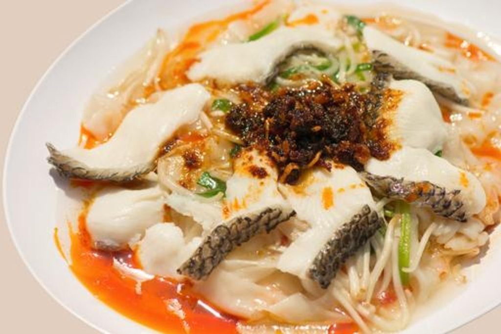A tempting close-up of a dish from Sum-Kee-Food
