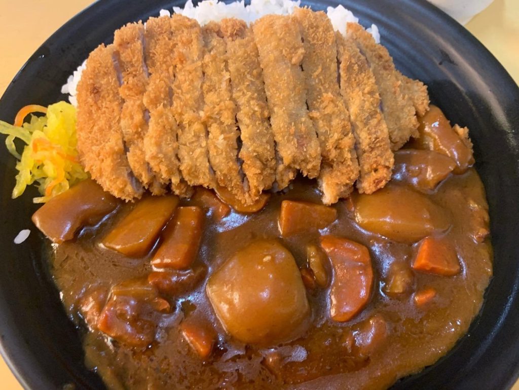 Close-up of Pork Katsu Curry from Kazan Japanese Cuisine