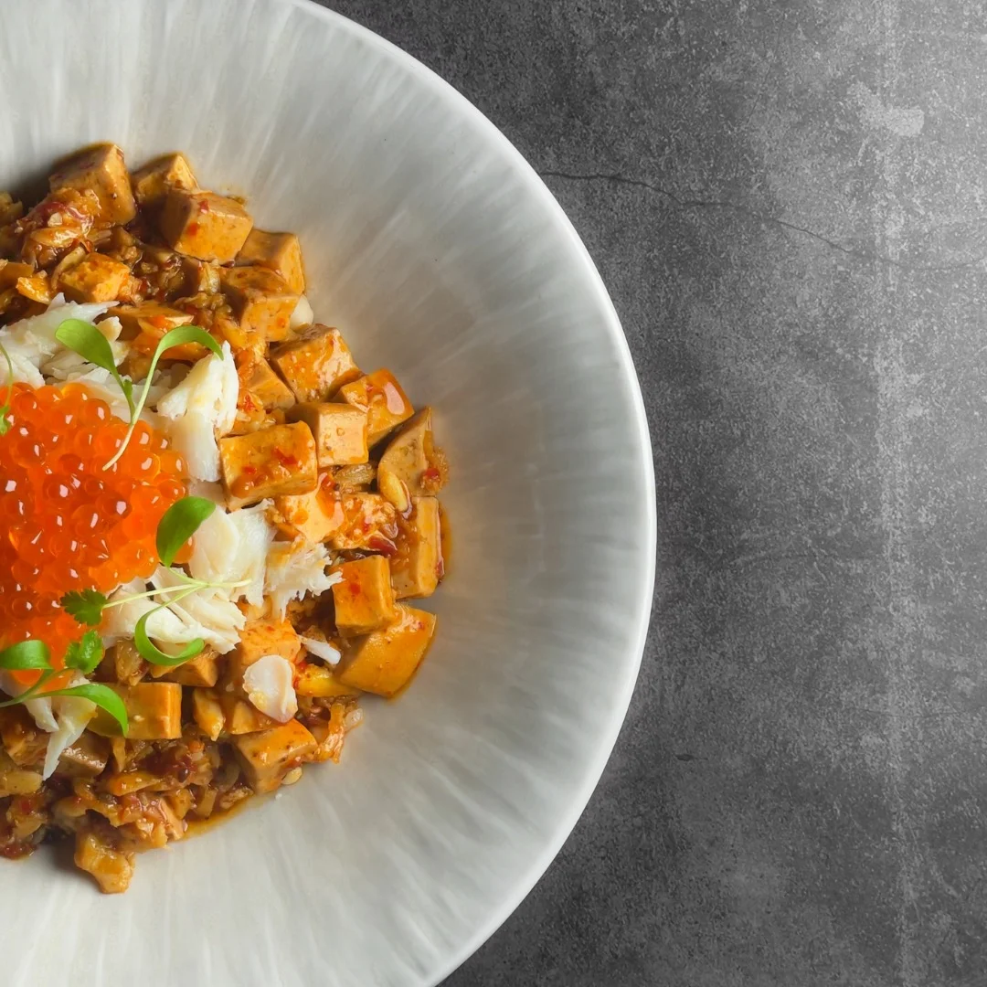 crab meat mapo tofu from basdban restaurant
