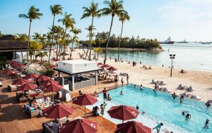 rumours beach club inifity pool singapore