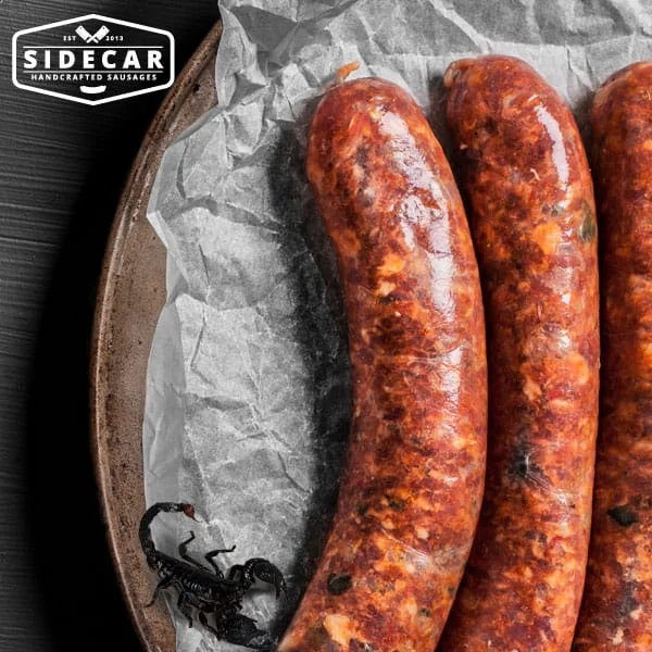 picture of sausages from sidecar restaurant