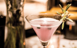 pink gin drink