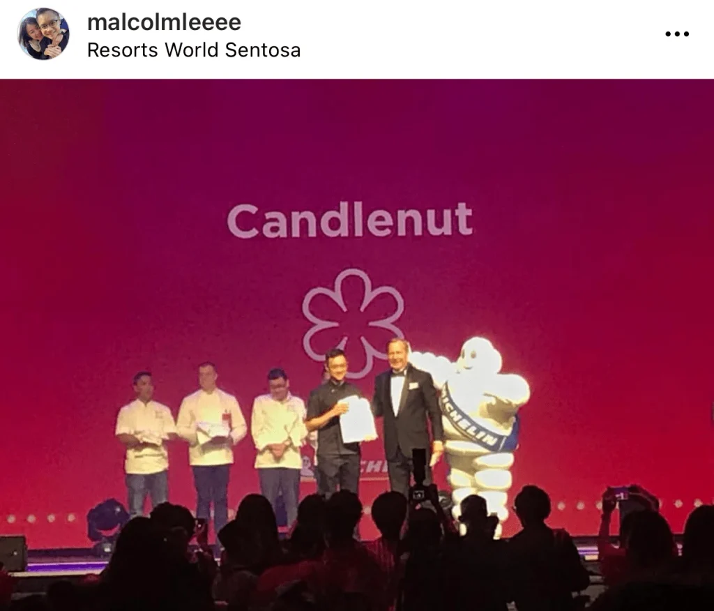 Singapore Chef Malcolm Lee