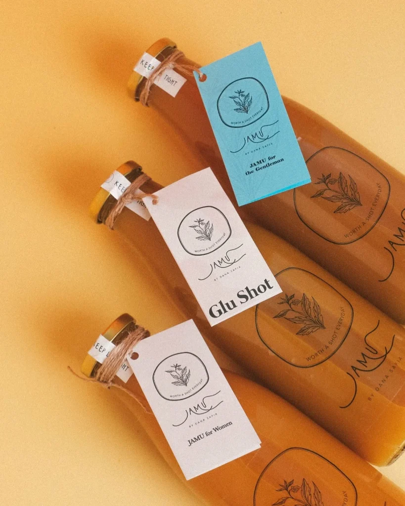 Jamu indonesian tonic drink