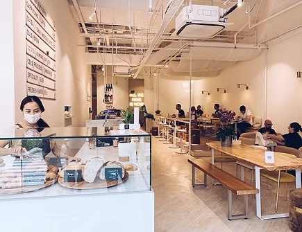 Interior picture of the Ritual Cafe in Bukit Timah